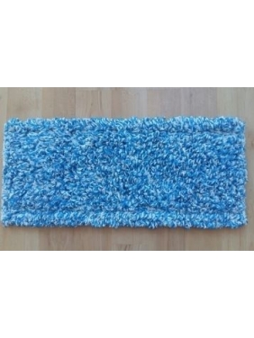 Grindų šluostė priklijuojama 40 cm VELCRO Color, mėlyna