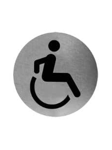 Ženklas neįgaliųjų patalpoms Mediclinics PS0004CS