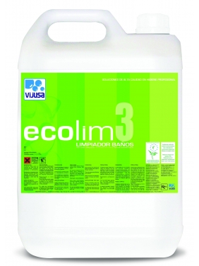 Ekologiškas sanitarinių patalpų valiklis ECOLIM 3 5L